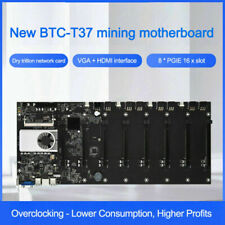 BTC-37 Miner motherboard | 8 video card slots DDR3 | VGA interface | USA seller picture