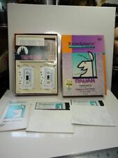 1990 Vintage Windows Italian Vocabulear / CE 2 large floopy discs Box &Cassettes picture