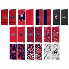 OFFICIAL NHL WASHINGTON CAPITALS LEATHER BOOK WALLET CASE FOR AMAZON FIRE picture