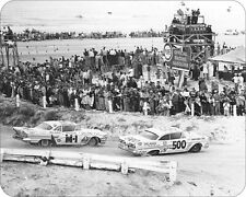 Daytona Beach 500 Car Race 1950s Vintage Photo  art Mousepad  Mouse Pad  7 x 9 picture