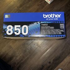 Genuine Brother TN850 TN 850 High Yield Toner Cartridge Black Damaged Box picture