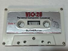VIC-20 Super Slither - Cassette Commodore Vic 20 Game picture
