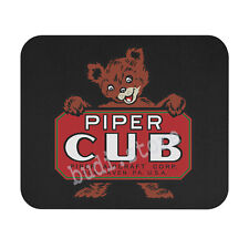 Piper Cub Aircraft Airplane Logo Black Mousepad Desk Mat Gaming Mouse Pad picture