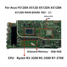 For Asus F512DA X512D X512DA Motherboard With R3-3200 R5-3500 CPU UMA 0G/4GB-RAM picture