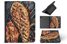 CASE COVER FOR APPLE IPAD|HUNGRY CHARGRILL MEAT ON GRILL picture