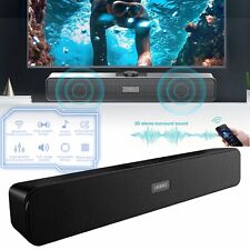 Wireless Bluetooth 5.0 TV Sound Bar Dual Speaker Subwoofer Soundbar Home Theater picture
