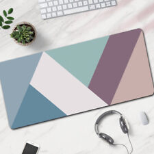 Large Size Mouse Pad Colorful Triangle Desk Mat Non-Slip Keyboard Pad USA picture