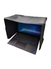 Folding Laptop Sun & Privacy Shade Block Reduce Screen Glare Outdoor Pool Beach picture