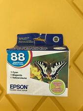 Genuine EPSON 88 Tri Color Cartridges Open Box (T088520) Expired: 12/2011 picture