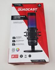 New HyperX QuadCast S RGB USB Condenser Microphone Black HMIQ1S-XX-RG/G PS5 PC picture