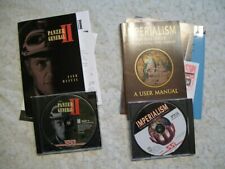 LOT OF TWO CD GAMES: Panzer General + Imperialism + User Guides picture