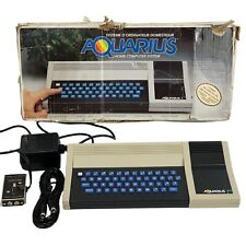Mattel Aquarius Home Computer Game System Microsoft Basic 1983 Vintage 80s picture
