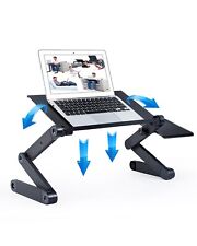 Adjustable Laptop Stand with Cooling Fans - Versatile Lap Workstation Desk picture