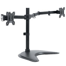 VIVO Freestanding Dual Monitor Desk Stand, Fits Ultrawide Screens up to 38