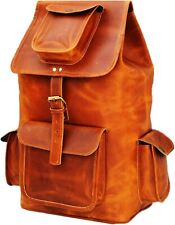 URBAN DEZIRE Men’s Vintage Leather Backpack 16 inch Laptop Bag Business...  picture