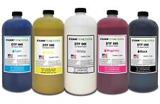 DTF Inks 1Liter for Epson XP600  i3200 heads HJD STS Direct to film MADE IN USA picture