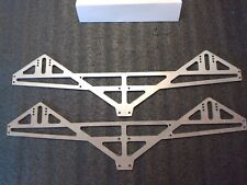 New 1/8 scale TXT clod axial AE hpi losi Kyosho style rc truck chassis plates picture