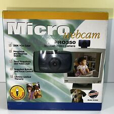Micro Innovations Micro WebCam Pro 350 Model IC350i w/microphone Open Box picture