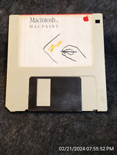 Apple Macintosh MacPaint 690-5011-D - Genuine Authentic Rare 1984 - 400k (C4B4) picture