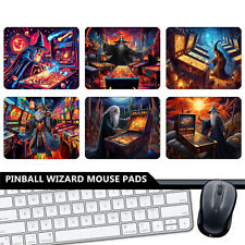 Pinball Player #3 - Mouse Pad - Pinball Wizard Pins Retro Arcade Mousepad Gift picture