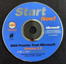 MSN Premier for Microsoft Version 2.5 w/ Internet Explorer 4.0 Windows 95 CD-ROM picture