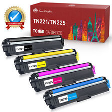 4 PK For Brother TN221 BK TN225 Color Toner MFC-9130CW, MFC-9330CDW, MFC-9340CDW picture