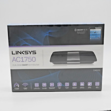 Linksys AC1750 Dual Band Smart Wi-Fi Router 4-Port Gigabit Wireless EA6500 New picture