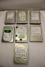 JOB LOT 7X MIX HARD DISK DRIVES WESTERN DIGITAL TOSHIBA SAMSUNG SEAGATE UNTESTED picture