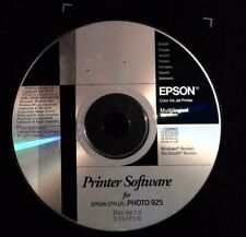 Epson Stylus Photo 925 Printer Software Drivers Windows Macintosh Disk picture
