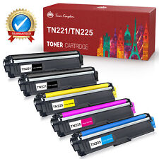 5Pk TN225 TN221 BK Color Toner Set For Brother HL-3140CW MFC-9130CW MFC-9330CDW picture
