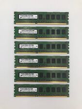 Micron 12GB (6x2GB) 2Rx8 DDR3 PC3-10600E (MT18JSF25672AZ-1G4F1) DIMM RAM Memory picture