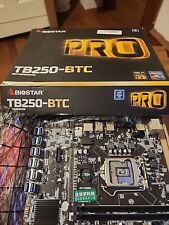BIOSTAR TB250-BTC + Another Mining Board /No CPU RAM NEW picture