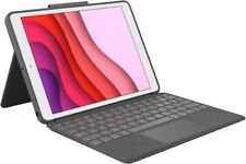 Logitech Combo Touch Keyboard Case for Apple iPad 7th 8th 9th Generation Graphit picture