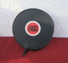 Vintage Lucky Strike Black Blank Round Case CD/DVDs & Folders picture