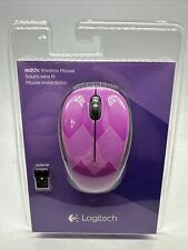 Logitech Rare Color M317C Computer USB Wireless Laser Mouse New In Package Lilac picture