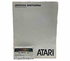 Vintage Atari TX 9032 Joystick Sketchpad/Sample Programs Cassette + Instruction picture