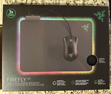 Razer - Firefly V2 Hard Surface Gaming Mouse Pad with Chroma RGB Lighting - B... picture