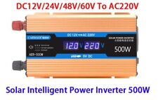 New DC12/24/48/60V To AC220V CARMEAR AER-500W Solar Intelligent Power Inverter picture