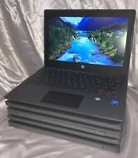 Lot of 5: HP Chromebook 11 G8 EE 11.6” Intel Celeron N4020 4GB 32GB W/ Chargers picture
