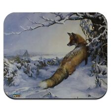 Fox Tail End of the Storm Low Profile Thin Mouse Pad Mousepad picture