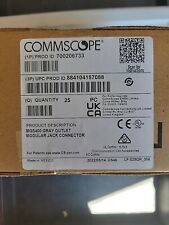 Box of 25 Commscope Systimax MGS-400 GrayJacks 700206733 picture