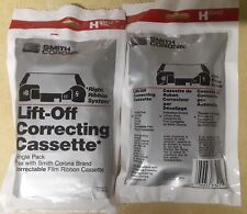 Smith Corona Lift-Off Correcting Cassette H Series H21060 H21560 H63412 Lot of 4 picture