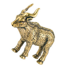  Small Antelope Decor Desktop Decors Copper Goat Figurine Brass Statue picture