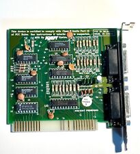 Vintage Kraft Systems Dual PC Game Port Joystick Port DA-15 8-bit ISA Card XT AT picture