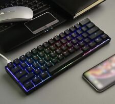 Gaming Mechanical Keyboard Led 62 Keys RGB Magic Refiner MK21 Illuminated Key picture