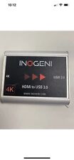 NEW- INOGENI 4K2USB3 HDMI 4K to USB 3.0 capture card. No Original box. picture