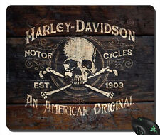 NEW Retro Harley Davidson motor cycles an american original mousepad mouse picture