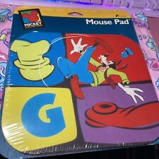 New Sealed 1996 Fellowes Mickey Unlimited Goofy 9” x 8” Mouse Pad Vintage picture