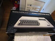 Vintage Texas Instruments TI 99/4A Computer New Old Stock SEALED Complete NIB picture