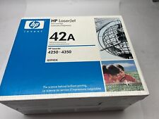 Genuine HP 42A (Q5942A) Black Toner Cartridge for HP 4250/4350 -- New picture